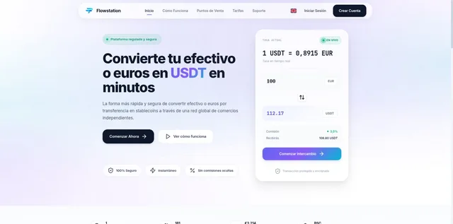 FlowStations · APIs y operaciones financieras